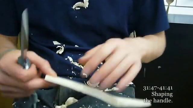 spoon carving