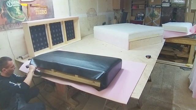 Угловой диван.2 часть | DIY|Corner sofa|Как сделать диван смотреть онлайн