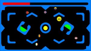 Marble Tag Game ~200 countries marble race #18~ in Algodoo | Marble Factory