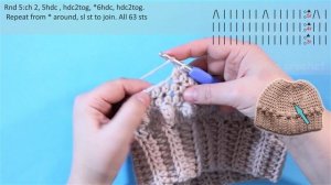 Шапка крючком с дырочкой Вяжем по схемам