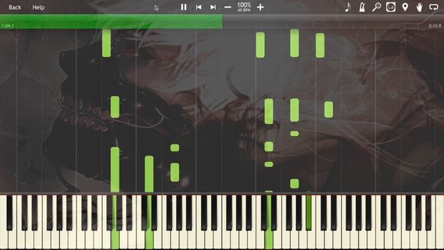 Tokyo Ghoul - Unravel (Synthesia Piano Solo) смотреть онлайн
