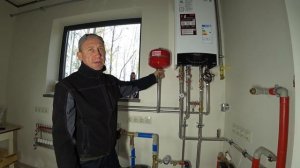 Установка конденсационного газового котел Ariston Genus One System