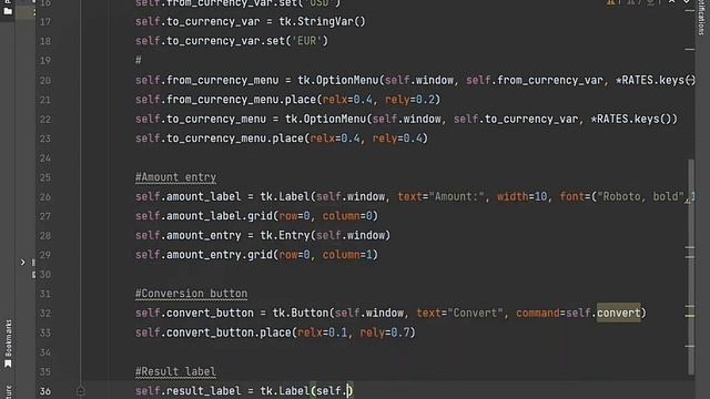 python TKinter project: Build a Currency Rate Converter - Beginner's GUI Project #PythonTkinter