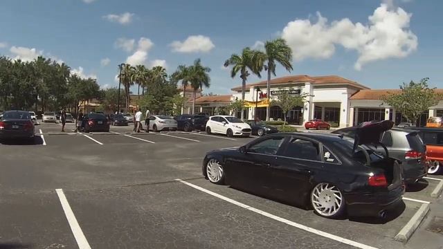 Cars and Coffee | Crazy Turbo Nissan Silvia and Liberty Walk Challenger! смотреть онлайн