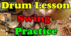 Свинг | Как Придумать Партию Барабанов Под Минус | Урок игры на барабанах