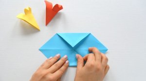 Как сделать вертолётики. Они летят и вертятся #оригами How to make helicopters out of paper #origam