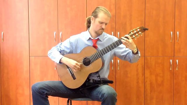 Leo Brouwer, Etudes Simples №6 - performed by Maxim Kirikov
