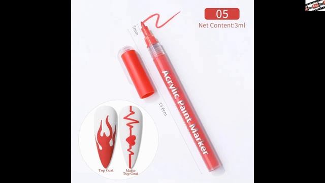 1 #шт., #граффити-#ручка #для #дизайна #ногтей смотреть онлайн