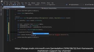 Введение в Microsoft Bot Framework. Создание первого бота.