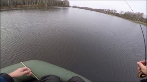 Не дожидаясь перволёдья: мормышка с лодки
