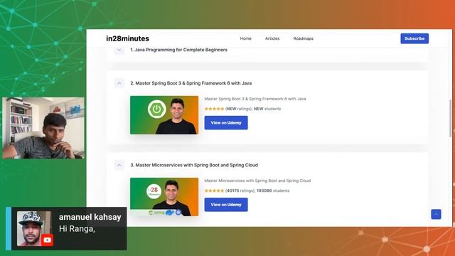 Master Spring Boot 3 & Spring Framework 6 with Java - Live - 2 смотреть онлайн