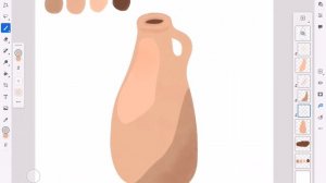 ✍️ Draw this Cute Clay Bottle ? IPad Pro M1 Photoshop + Procreate ? + FREE SKETCH AND PALETTE ?