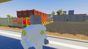 МЫ НАШЛИ РАБОЧУЮ МАШИНУ ВРЕМЕНИ! ПЕРЕМЕСТИЛИСЬ НА 100 ЛЕТ НАЗАД! НАЗАД В БУДУЩЕЕ В BRICK RIGS