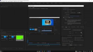 Как вырезать хромакей и сохранить видео 8к в Premiere Pro