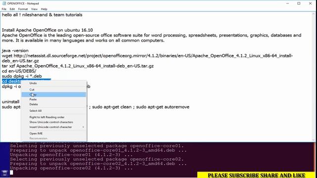 How to Install Apache OpenOffice on ubuntu 16 смотреть онлайн