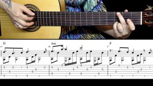 Somewhere Over the Rainbow | Fingerstyle | Ноты Табы Разбор