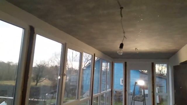 Шпаклевание ОСБ плит на потолке (osb 2) обычной шпаклёвкой. Жидкие обои Silk Plaster.