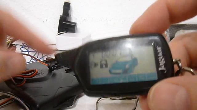 Снятие с охраны без брелка Jaguar Ez-One смотреть онлайн