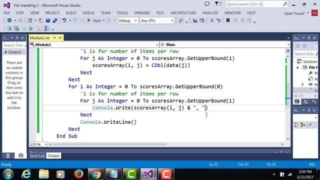 Reading Data from multiple text files - VB.net смотреть онлайн