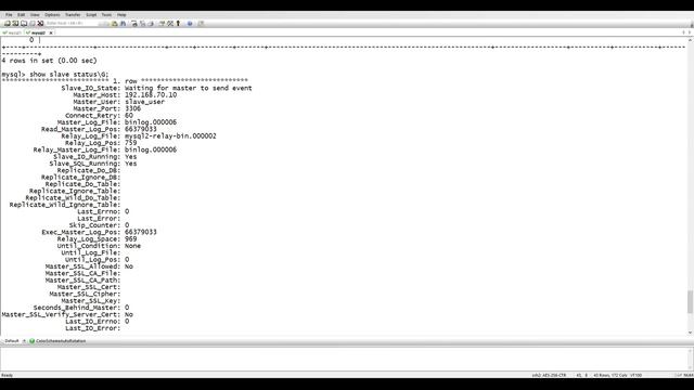 06 what does Show slave status means | MySQL Replication tutorial смотреть онлайн