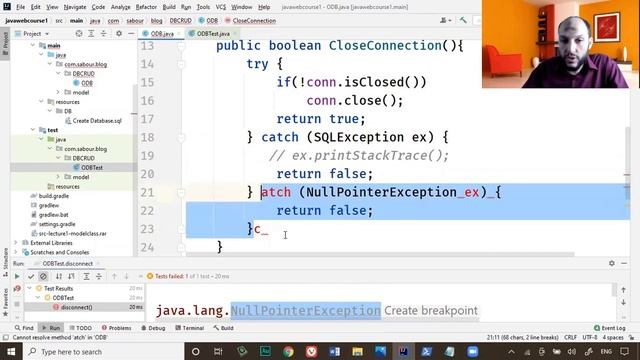 40 Modern Java Web Handling Exception NullPointerException смотреть онлайн