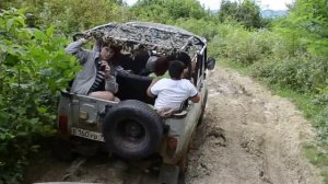 восточная Абхазия - джипинг -  поездка на озеро Амткел ( пробная версия)