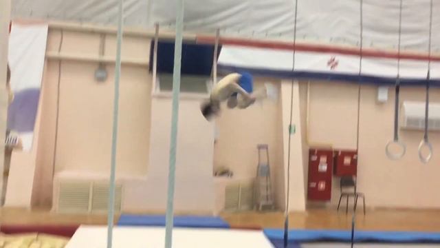 Тройное сальто вперёд | Triple mortal forwards смотреть онлайн