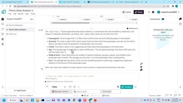 ?| Effortless Data Science with ChatGPT Noteable Plugin: A Comprehensive Guide with Titanic Dataset