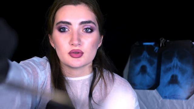 🔮АСМР: ВРАЧ ЛОР ОСМОТРИТ ТВОИ УШИ, НОС, ГОРЛО👩⚕️ ASMR: OTOLARYNGOLOGIST CHECK YOUR EARS, NOSE👃