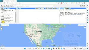 Google Earth Engine Tutorial 1: Opening Account and Familiar with Script Editor and Datasets