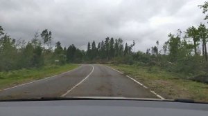 Ураган в Полоцком районе. Последствия