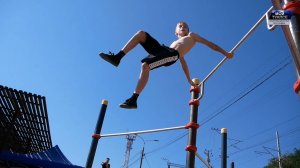 На Центральном городском пляже состоялся открытый чемпионат по воркауту