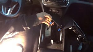 Hyndai Santa fe 4 Где блок AirBag Как разобрать среднюю панель