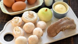 Салат Министерский с языком