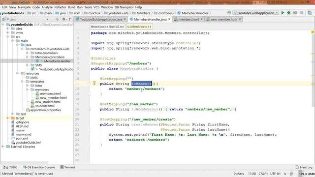 Spring Framework Java - Подключаем Thymeleaf в Spring Boot (шаблонизатор) смотреть онлайн
