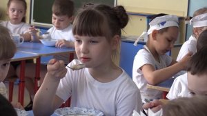 завтрак в детском саду №18