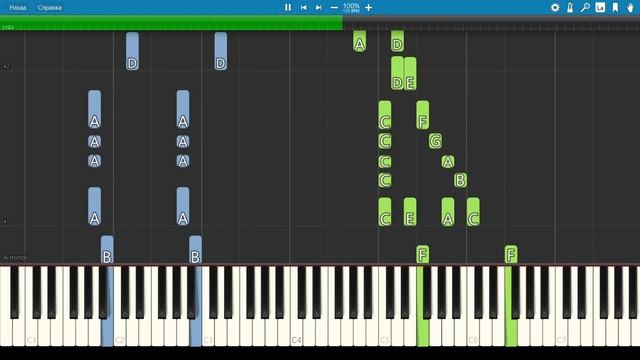 Наташа Королёва - Маленькая страна - Пианино смотреть онлайн