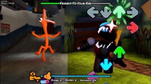 FNF Rainbow Friends VS Among Us - Friday Night Funkin (Roblox Rainbow Friends)