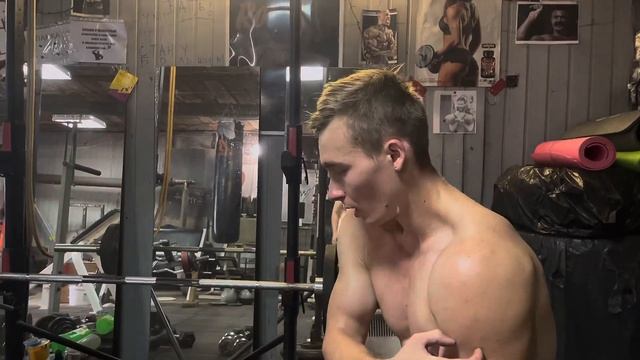 Тренировка в Rocker Gym. Плечи/трицепс.