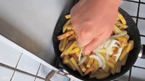 Как правильно жарить картошка с луком | Рецепты