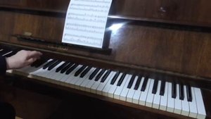 Разучиваем на ф-но: Шостакович Марш (Красивые пьесы для начинающих)