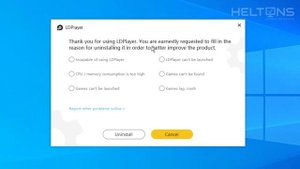 How to Uninstall LDPlayer In WIndows 10