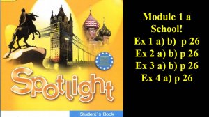 English Spotlight 5 p 26  Английский Спотлайт 5 стр 26
