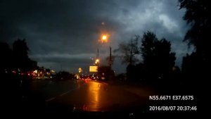 Driving in Moscow: Дорогомилово - Марьино - Текстильщики 07/08/2016 (timelapse 4x)