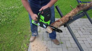 Greenworks G24CS25 малая цепная пила