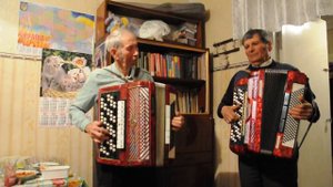 Баянисты. Дядя Миша из Одессы и Василий Иванович! Цыганочка)