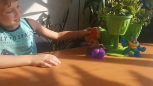 Вечное противостояние Гуджитсу! Блейзагот и Рок Джо Водная Атака, тянущиеся фигурки