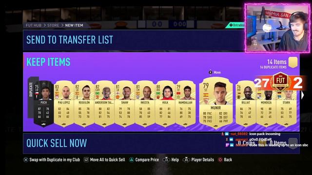 ELITE 1 REWARDS FT INSANE 86+ RED PICK! | FIFA 21 смотреть онлайн