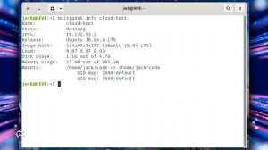 How to share data between host and VM with Multipass