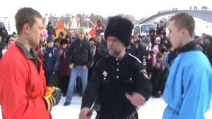 Кулачные бои на масленицу.
